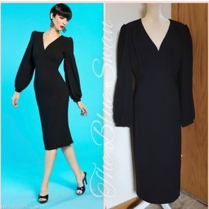 Pinup Girl Clothing Pinup Couture Traci LordsRachel Dress Black Med NWT